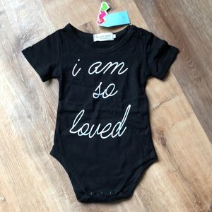 I am so loved onsie- 3-6 Months